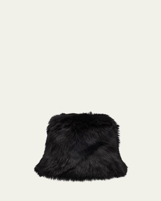 Toscana Dyed Shearling Bucket Hat